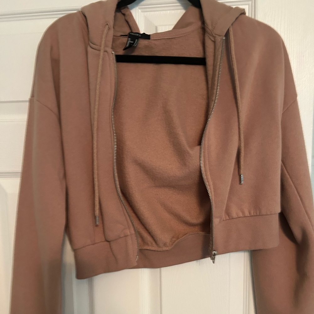 Cropped sweatshirt